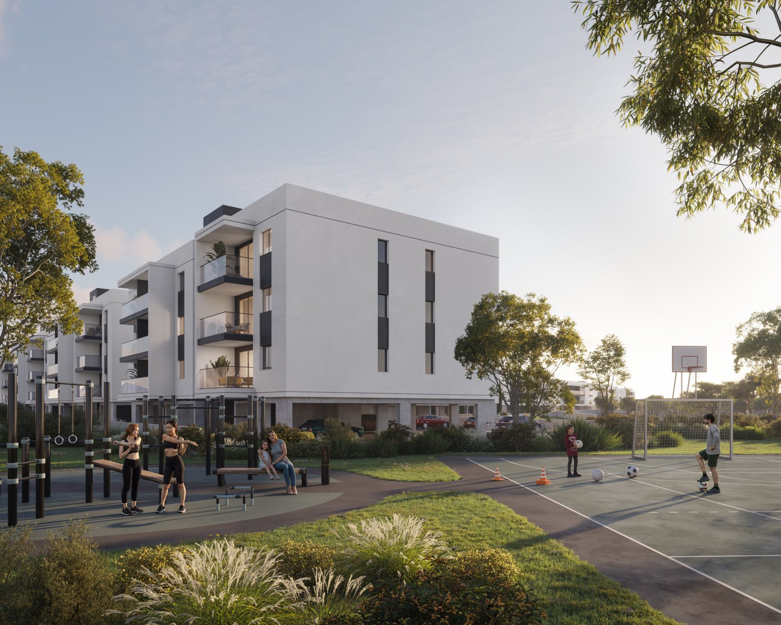 Luxuriöses Ein-Zimmer-Apartment → Bewachte Wohnanlage mit Swimmingpools und Golfplatz → Limassol