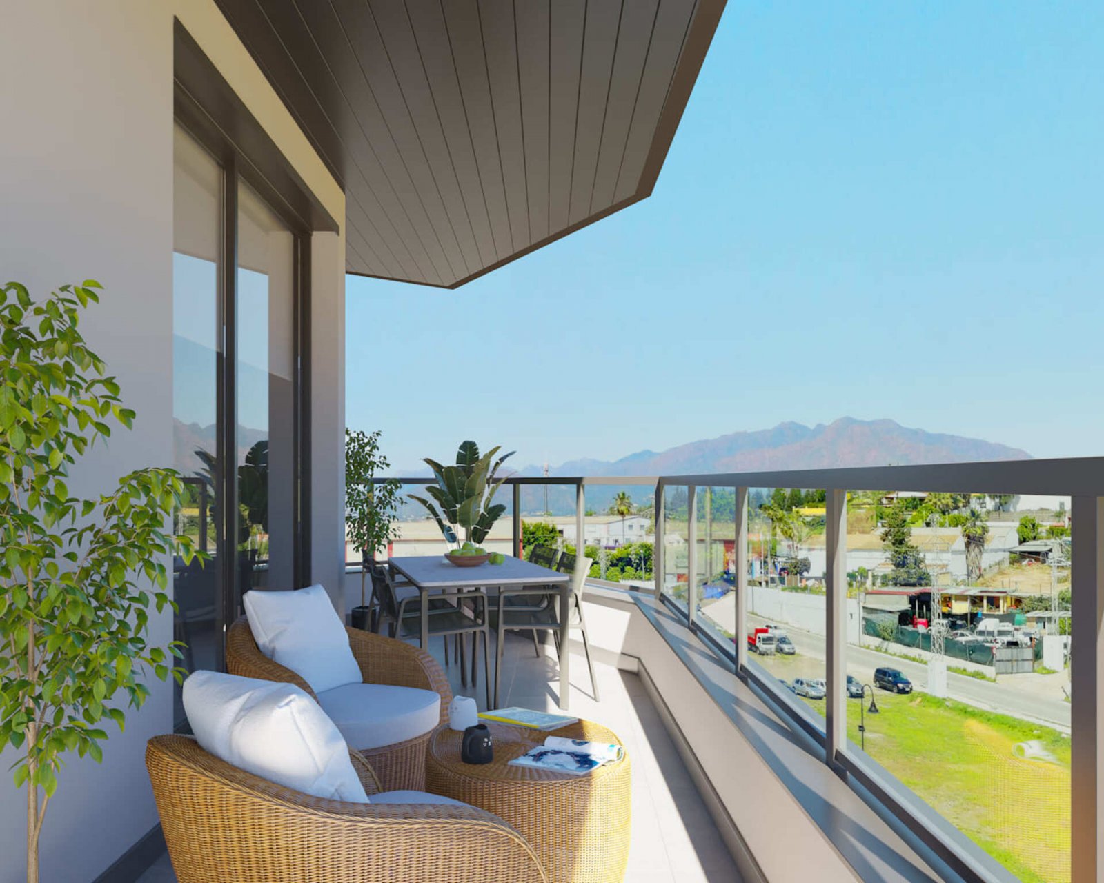 Nowoczesne apartamenty nad morzem, Las Lagunas de Mijas