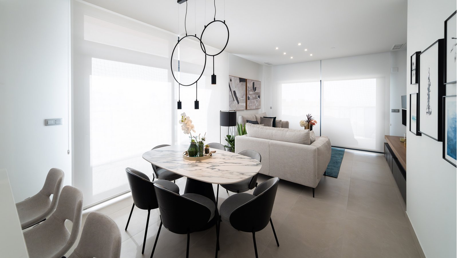 Luksusowy apartament przy plaży Poniente, Benidorm