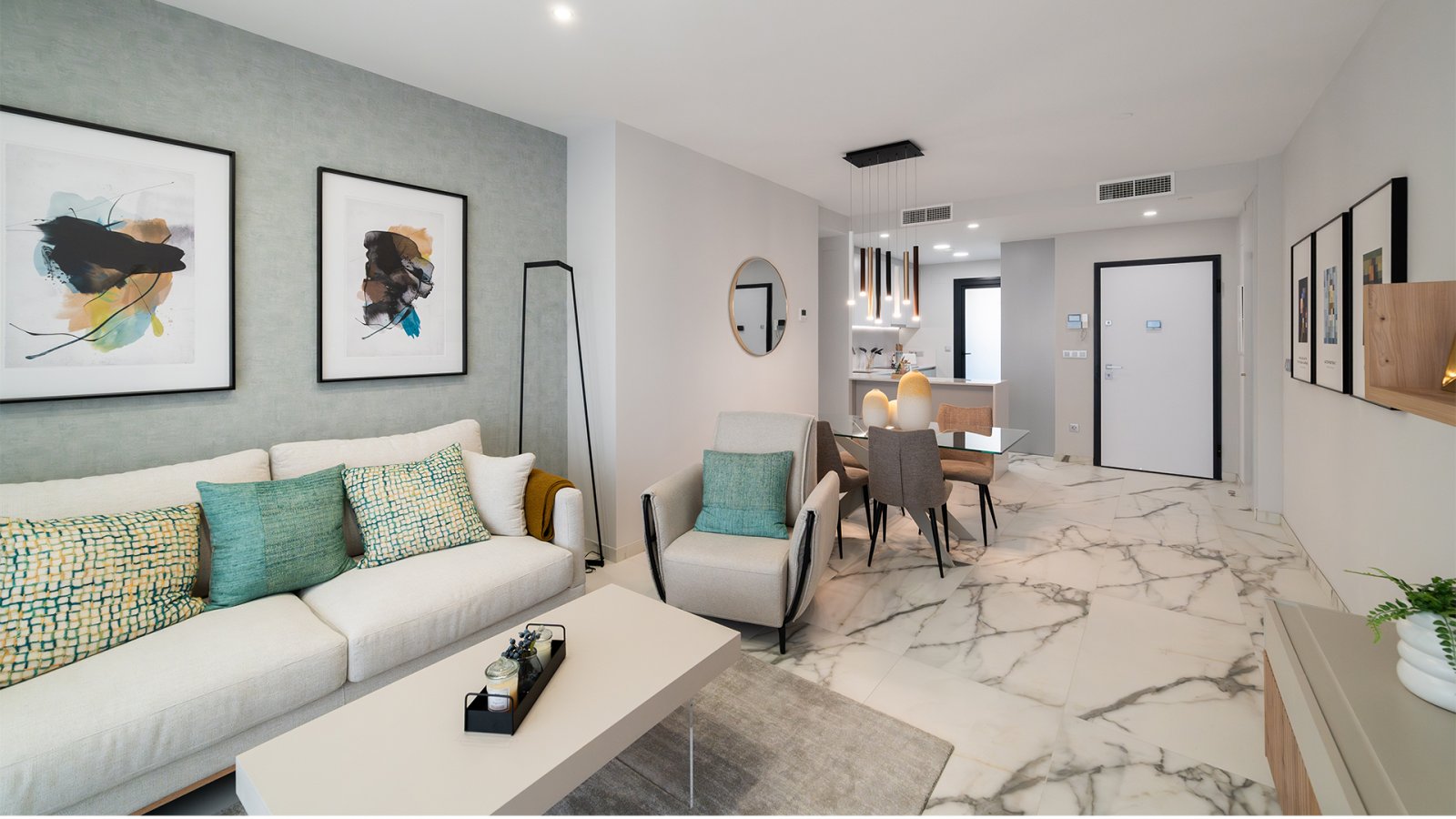 Luksusowy apartament przy plaży Poniente, Benidorm