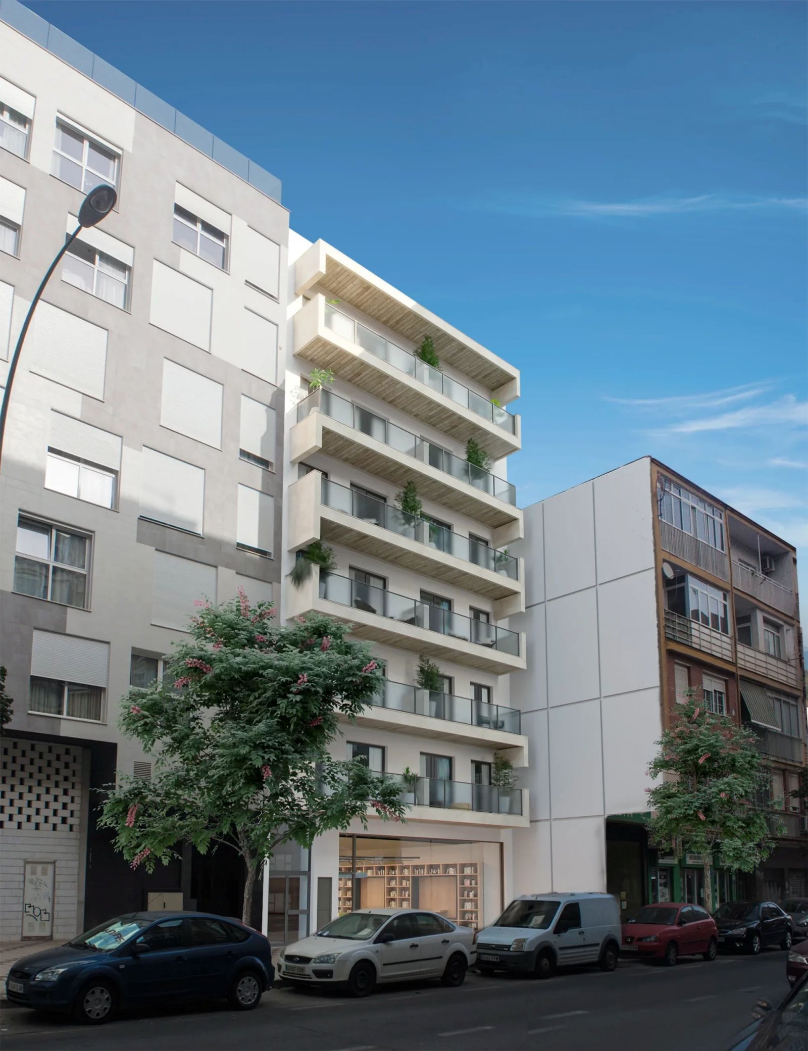 Nowoczesne apartamenty nad morzem, blisko plaży, Malaga