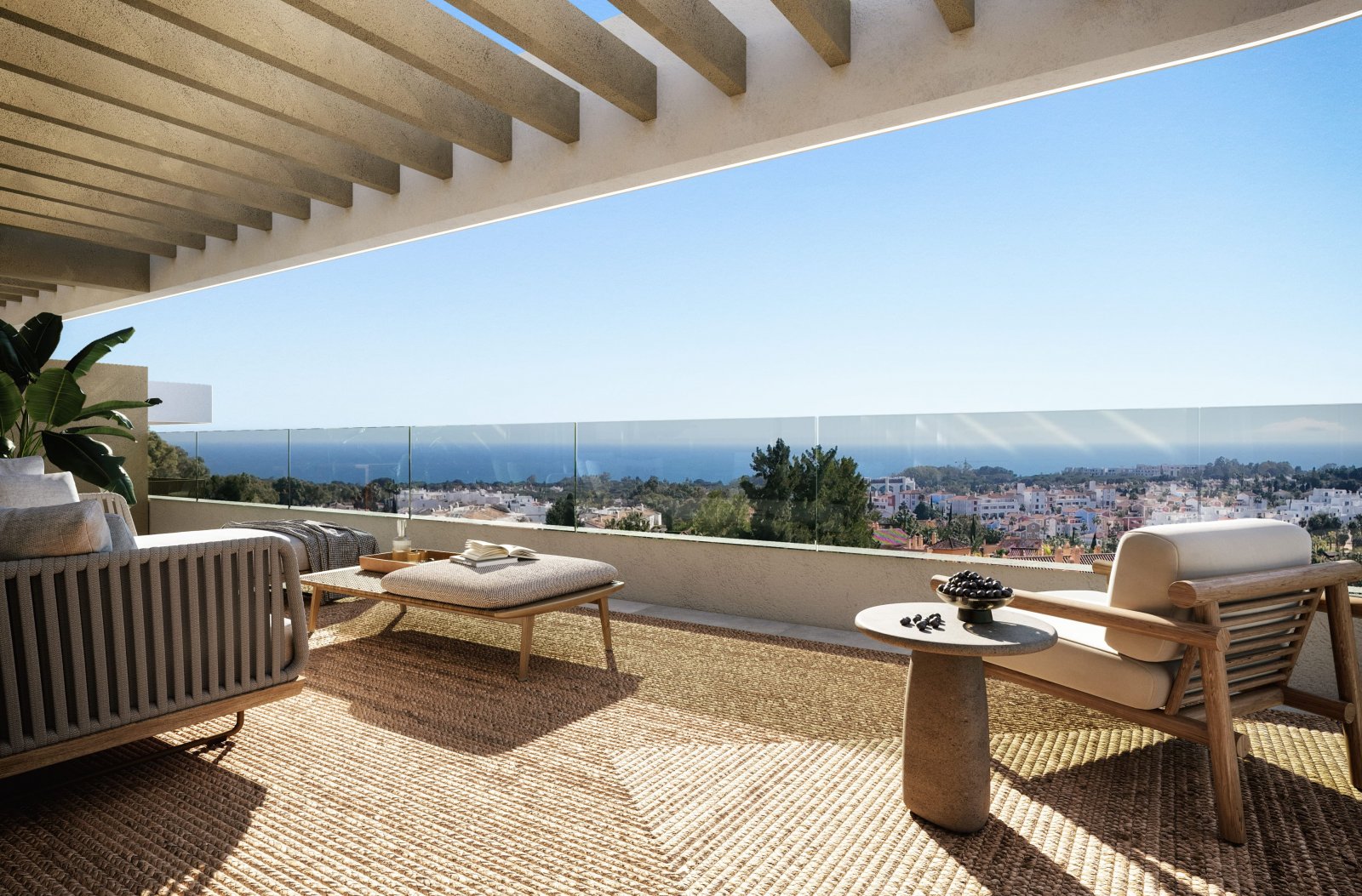 Eleganckie apartamenty przy polu golfowym i morzu, Estepona