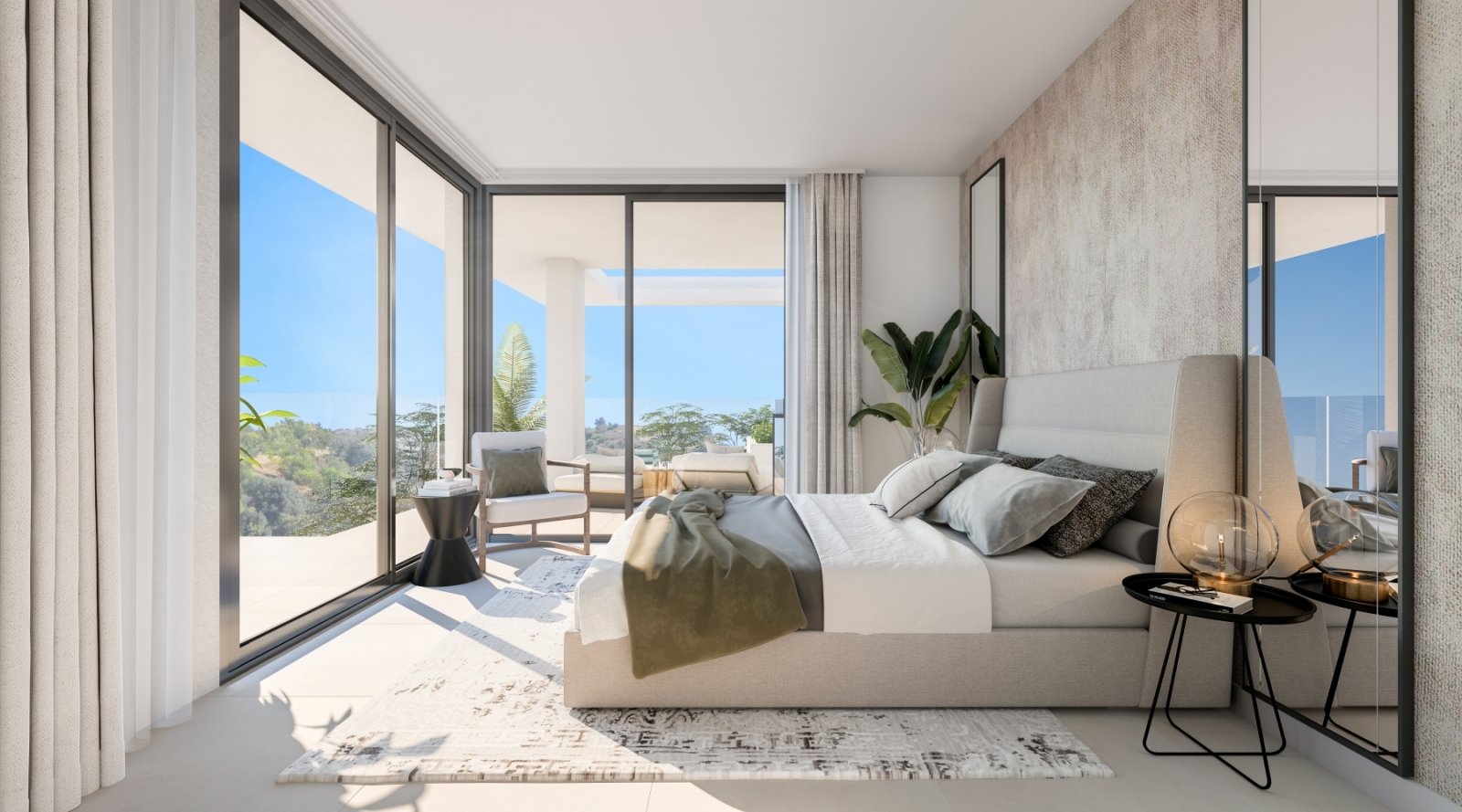 Luksusowy penthouse z widokiem na morze, Higuerón, Fuengirola