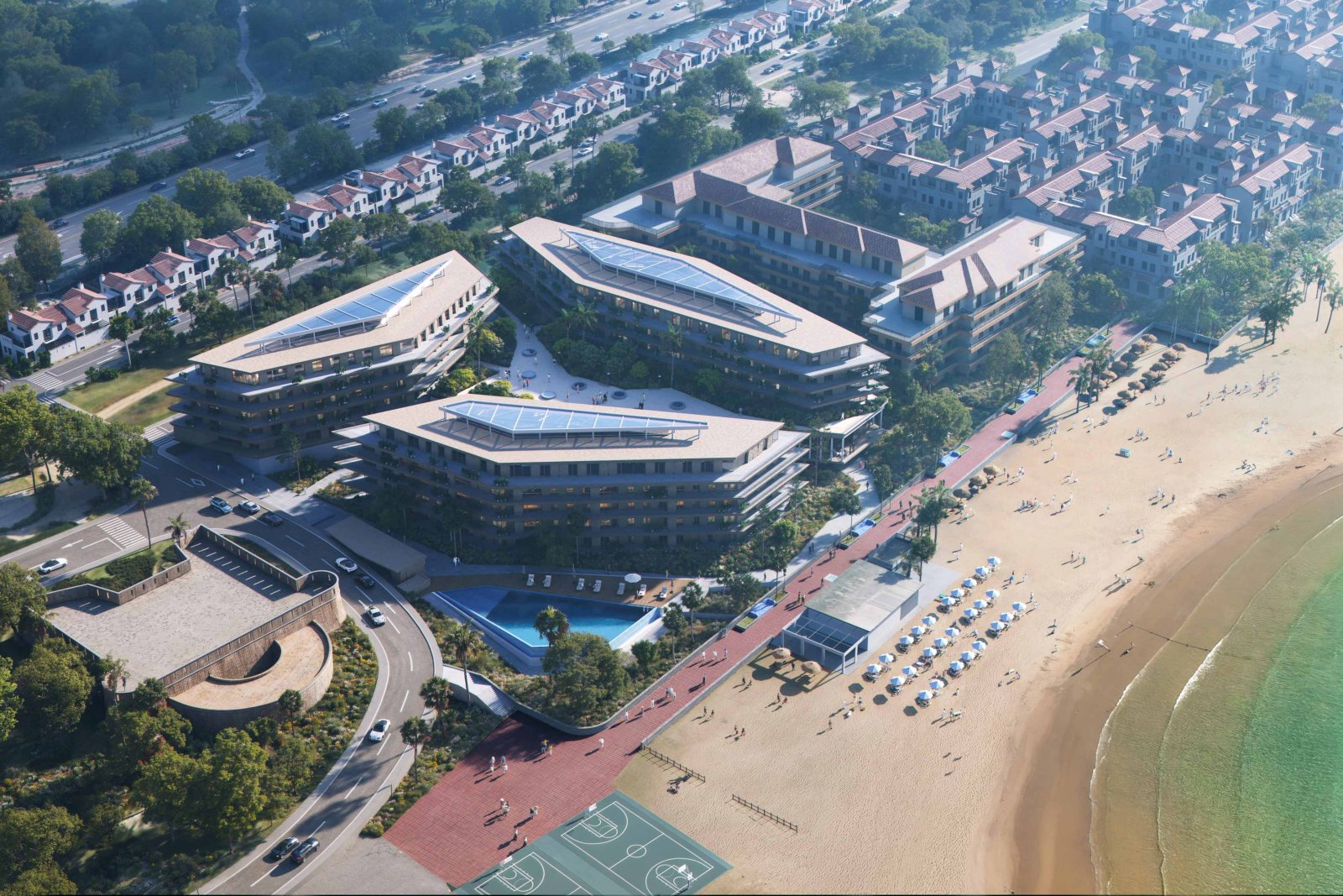 Exklusive Apartments direkt am Meer, erste Reihe, Manilva