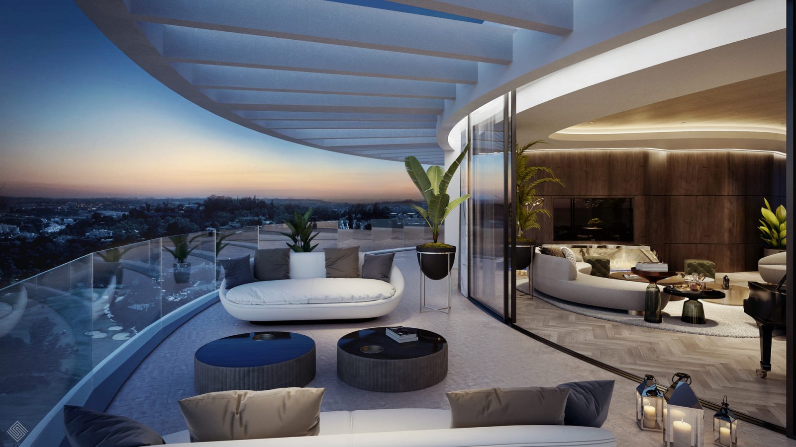 Luxusapartments mit Meerblick, Benahavís