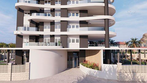 Exklusive Apartments mit Meerblick, Calpe