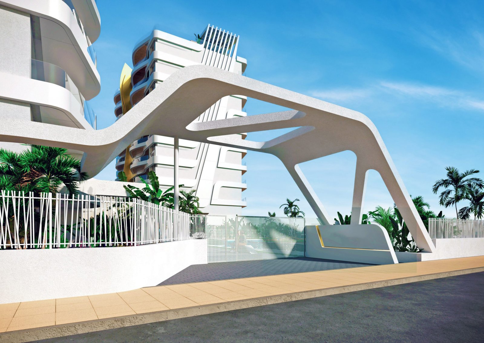Elegancki apartament nad morzem, pierwsza linia plaży, San Javier