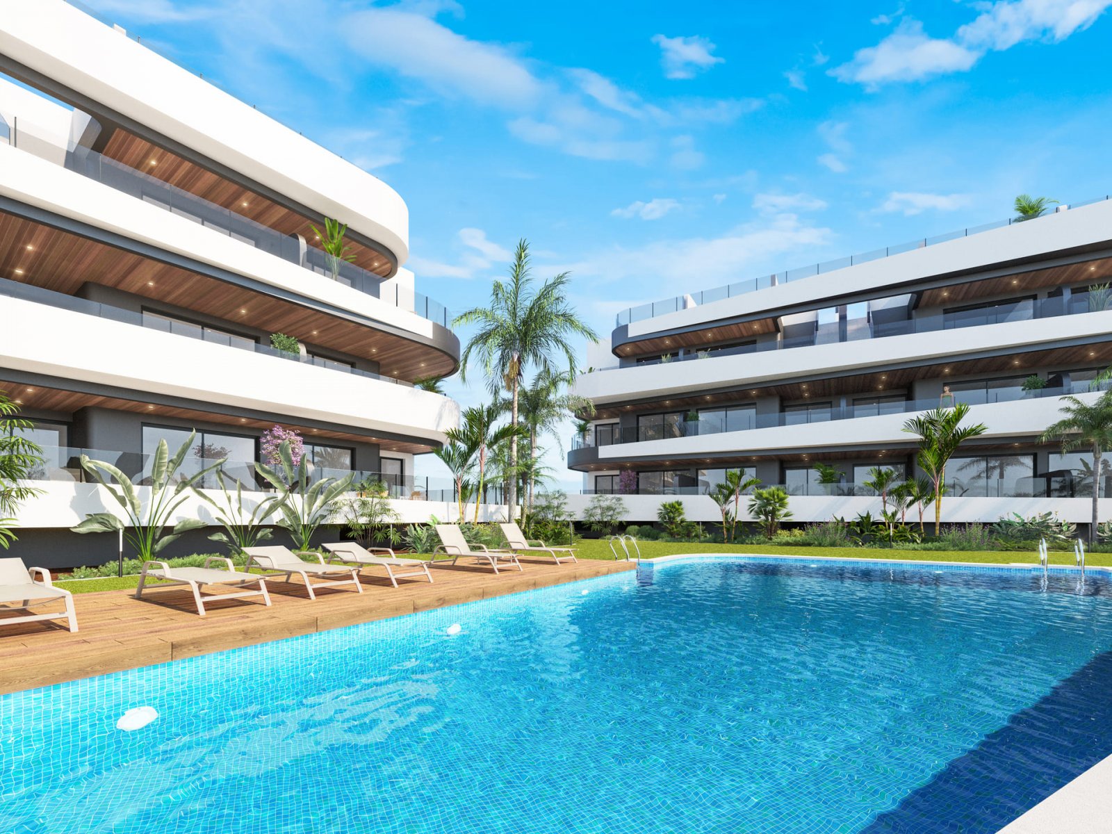 Modernes Apartment am Meer, ruhige Lage, Los Alcázares