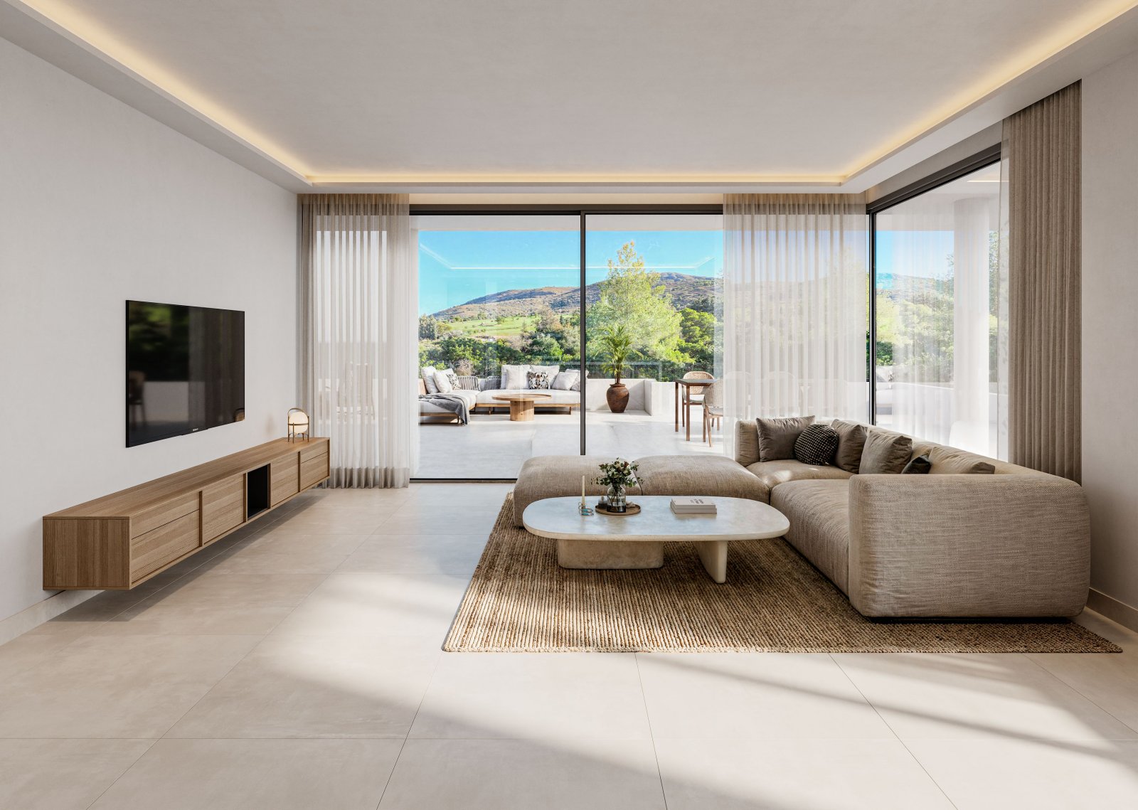 Luksusowe apartamenty z widokiem na morze, La Sella, Denia