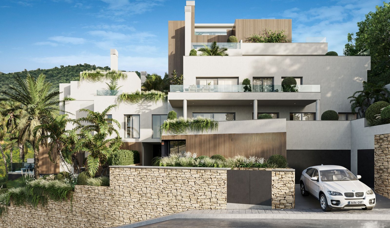 Ekskluzywny apartament nad morzem i polem golfowym w Marbelli