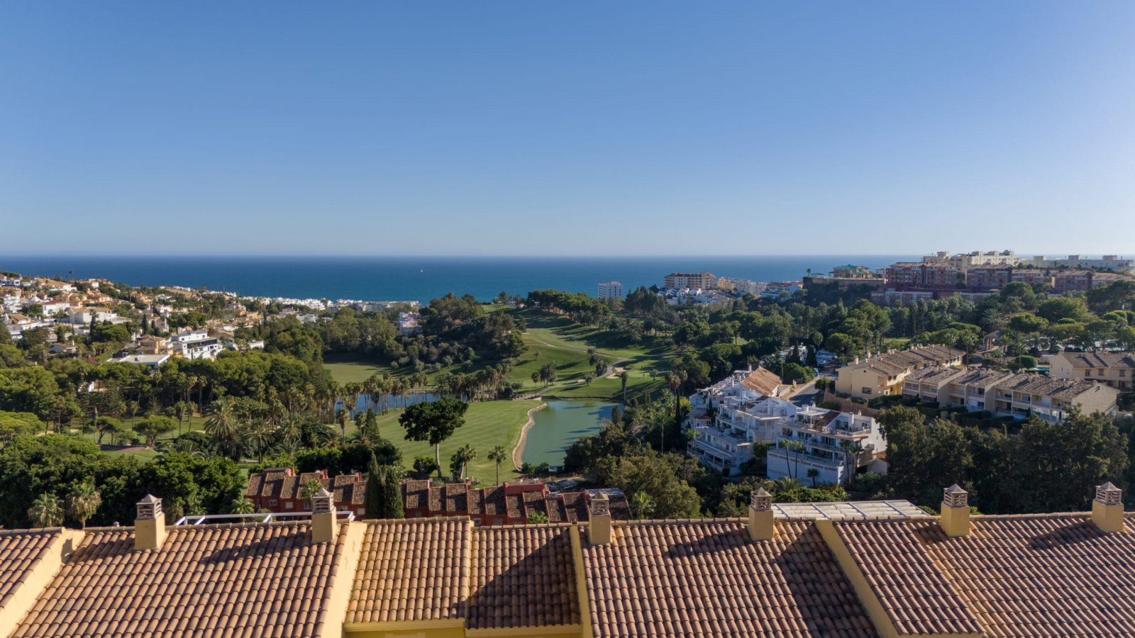 Exklusive Apartments mit Meerblick, Golfplatz in der Nähe von Benalmádena