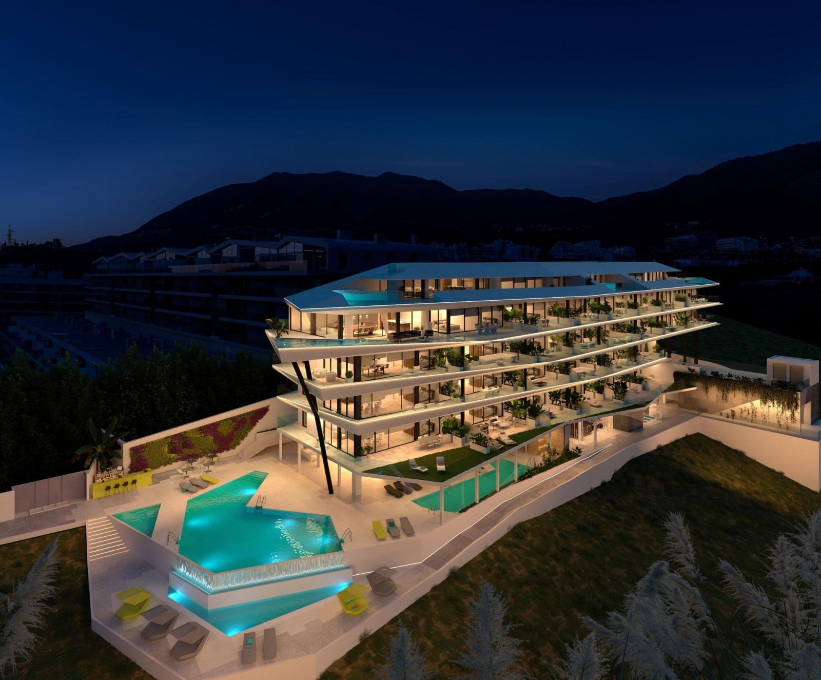 Ekskluzywny apartament nad morzem, plaża 350 m, Fuengirola