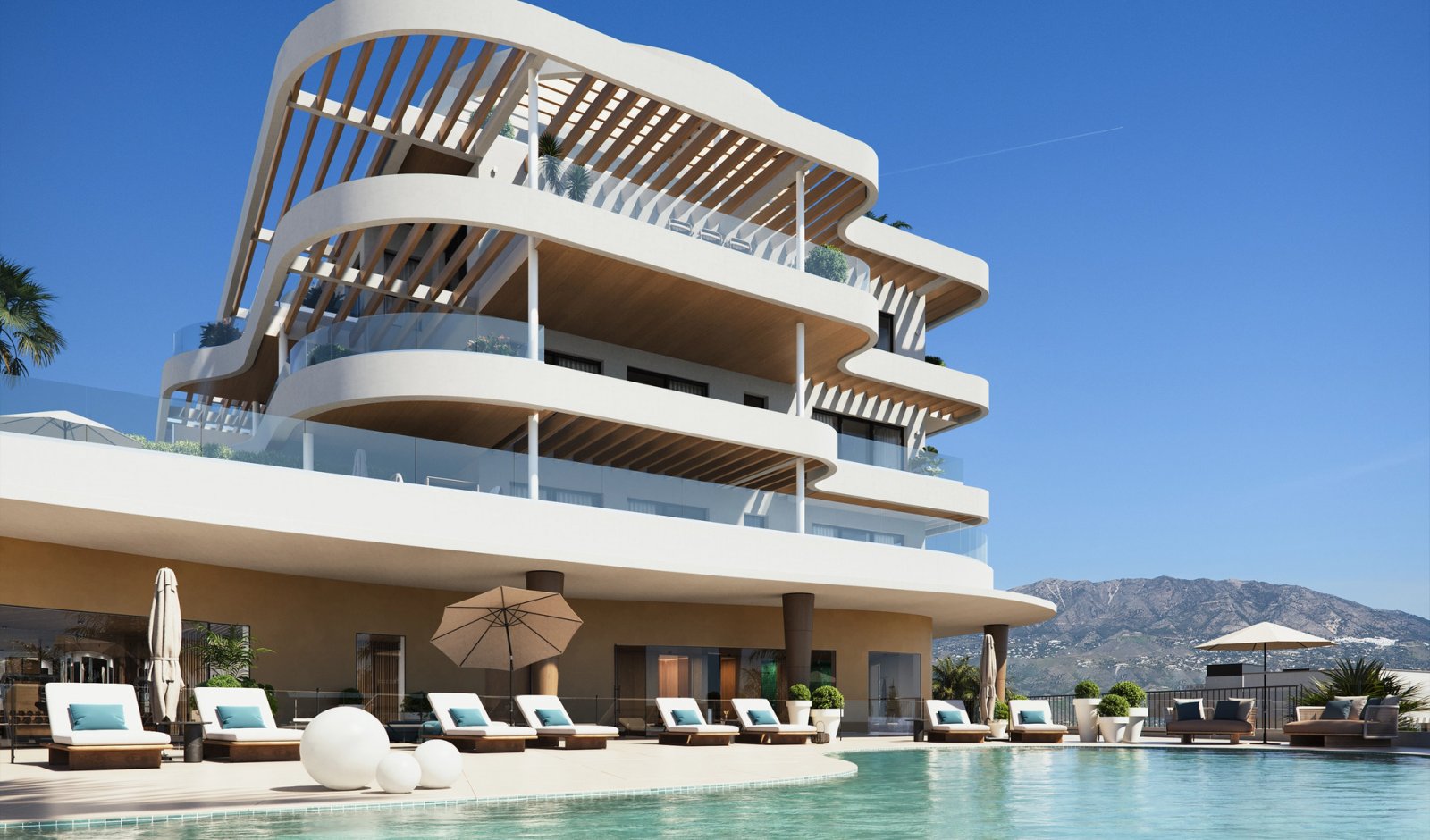 Eleganckie apartamenty przy polu golfowym i morzu, Las Lagunas de Mijas