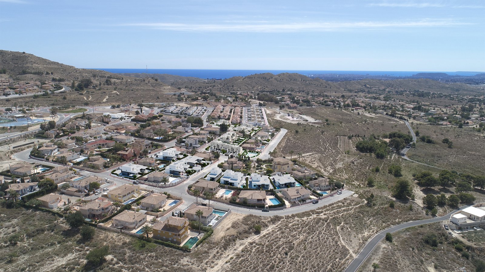 Nowoczesne wille w pobliżu gór i plaży, Alicante