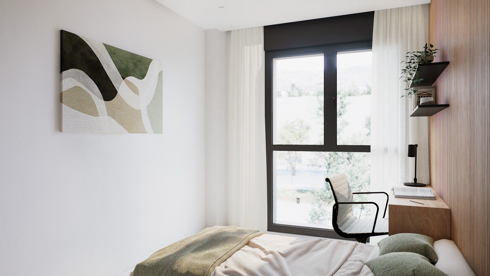 Nowoczesne apartamenty w pobliżu lotniska w Maladze