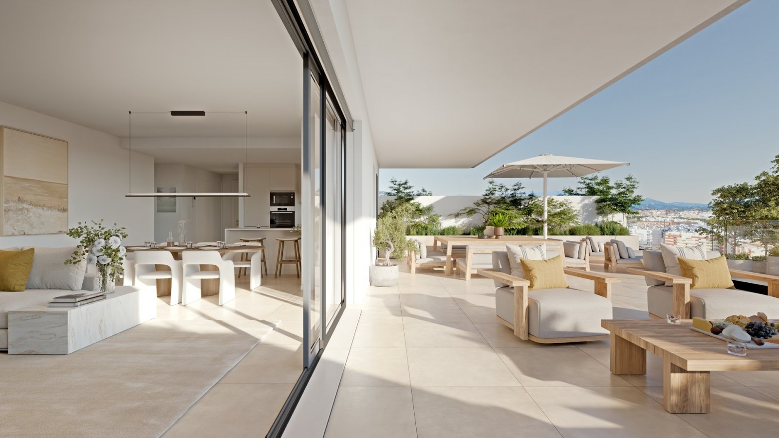 Moderne Apartments und Penthäuser am Meer, Estepona