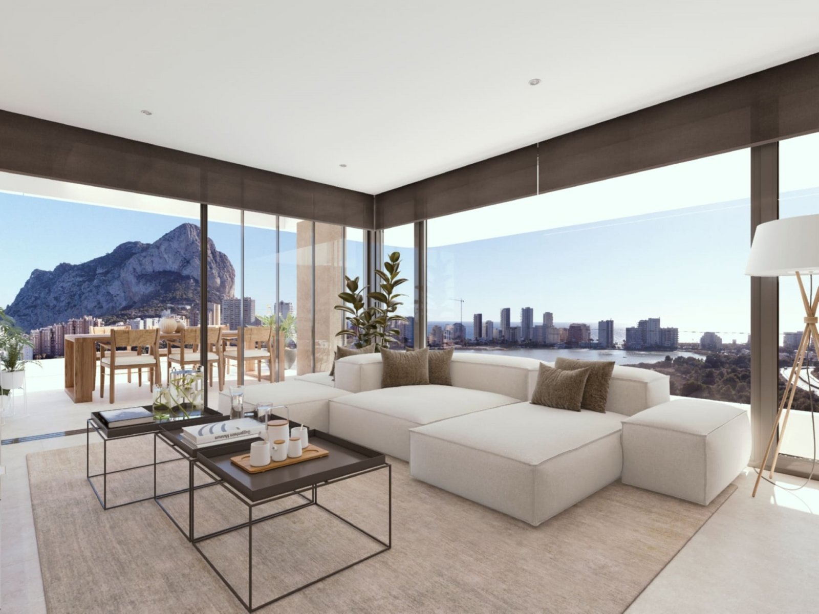 Nowoczesne apartamenty nad morzem, Calpe