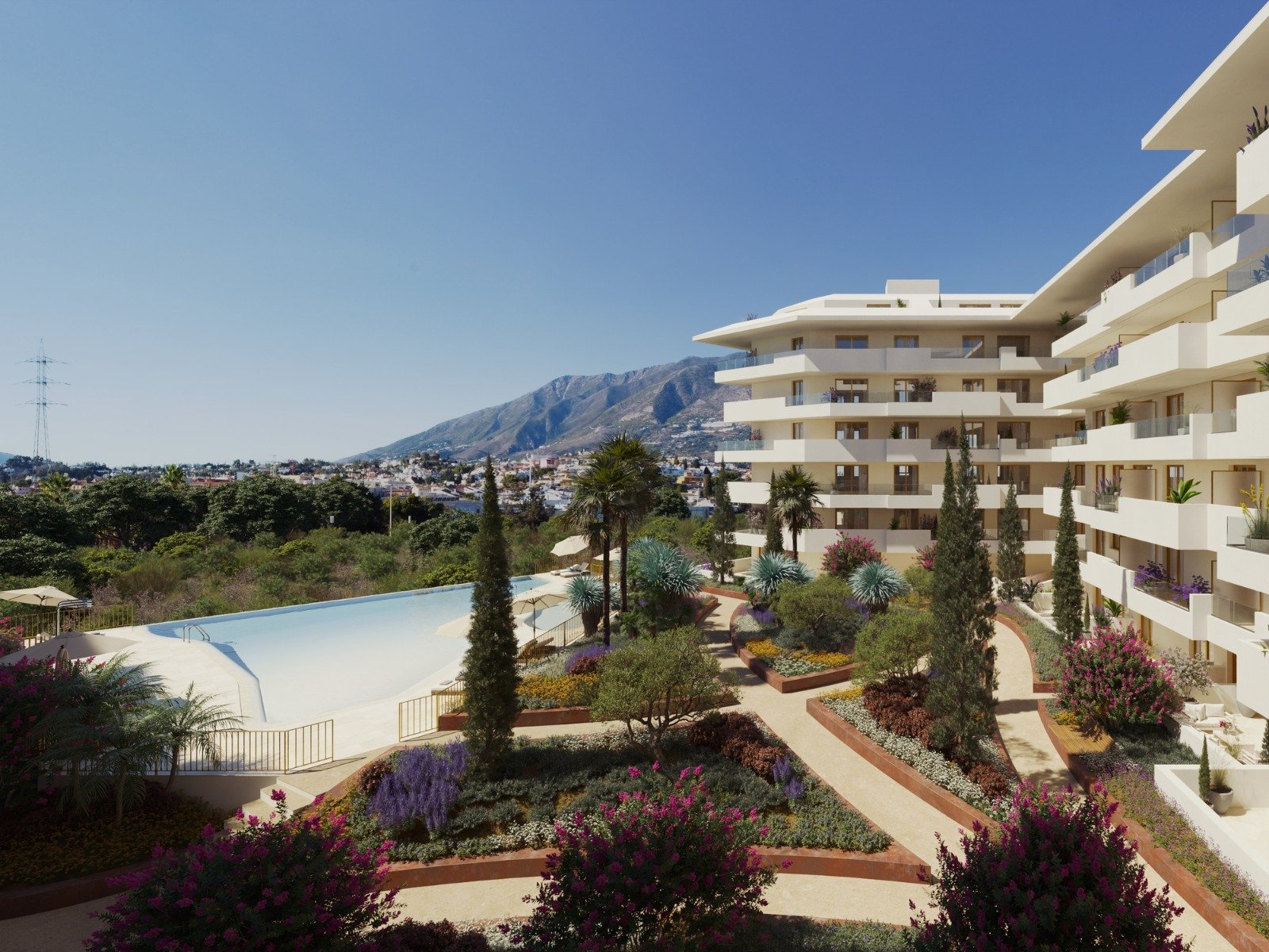 Nowoczesne apartamenty nad morzem, Fuengirola