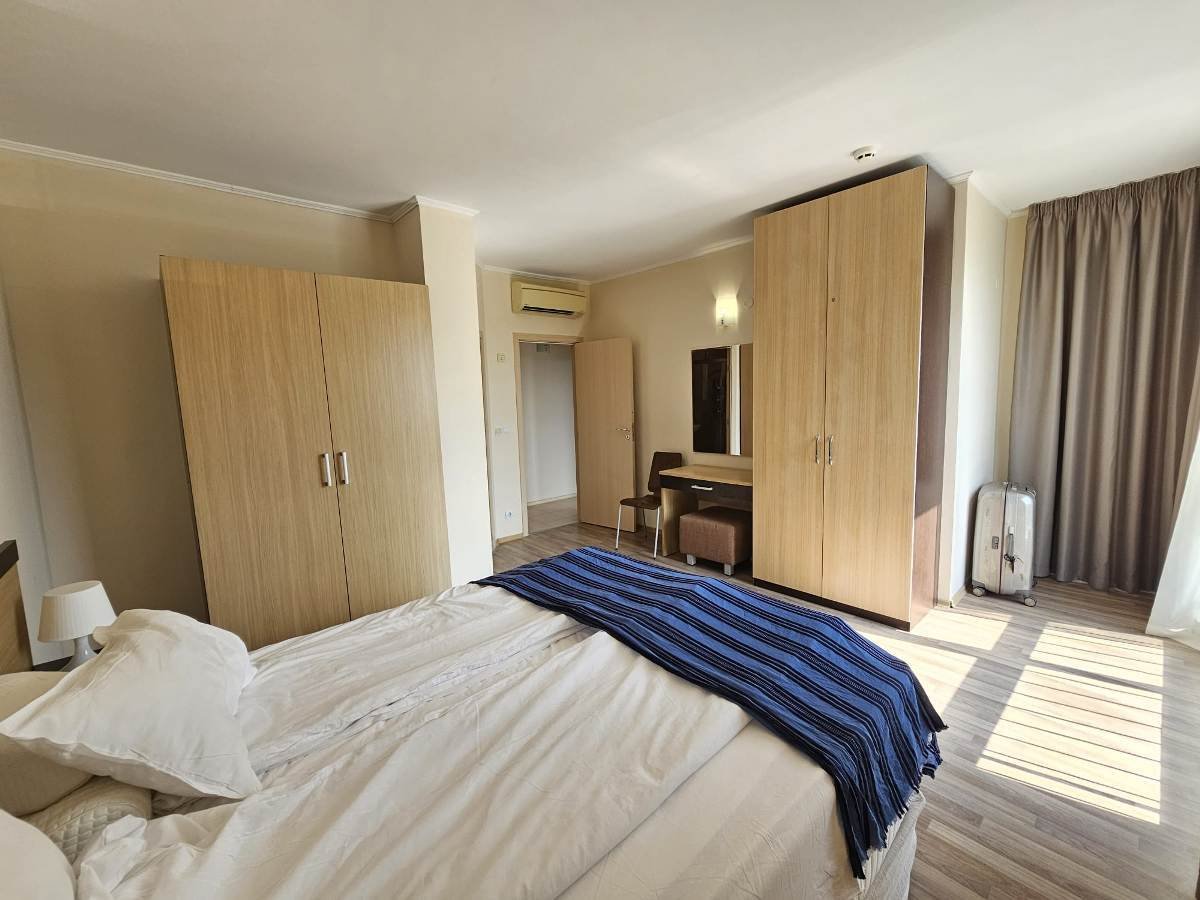 4-pokojowe mieszkanie z widokiem na morze i basen w kompleksie Obzor Beach Resort, Obzor, Bułgaria