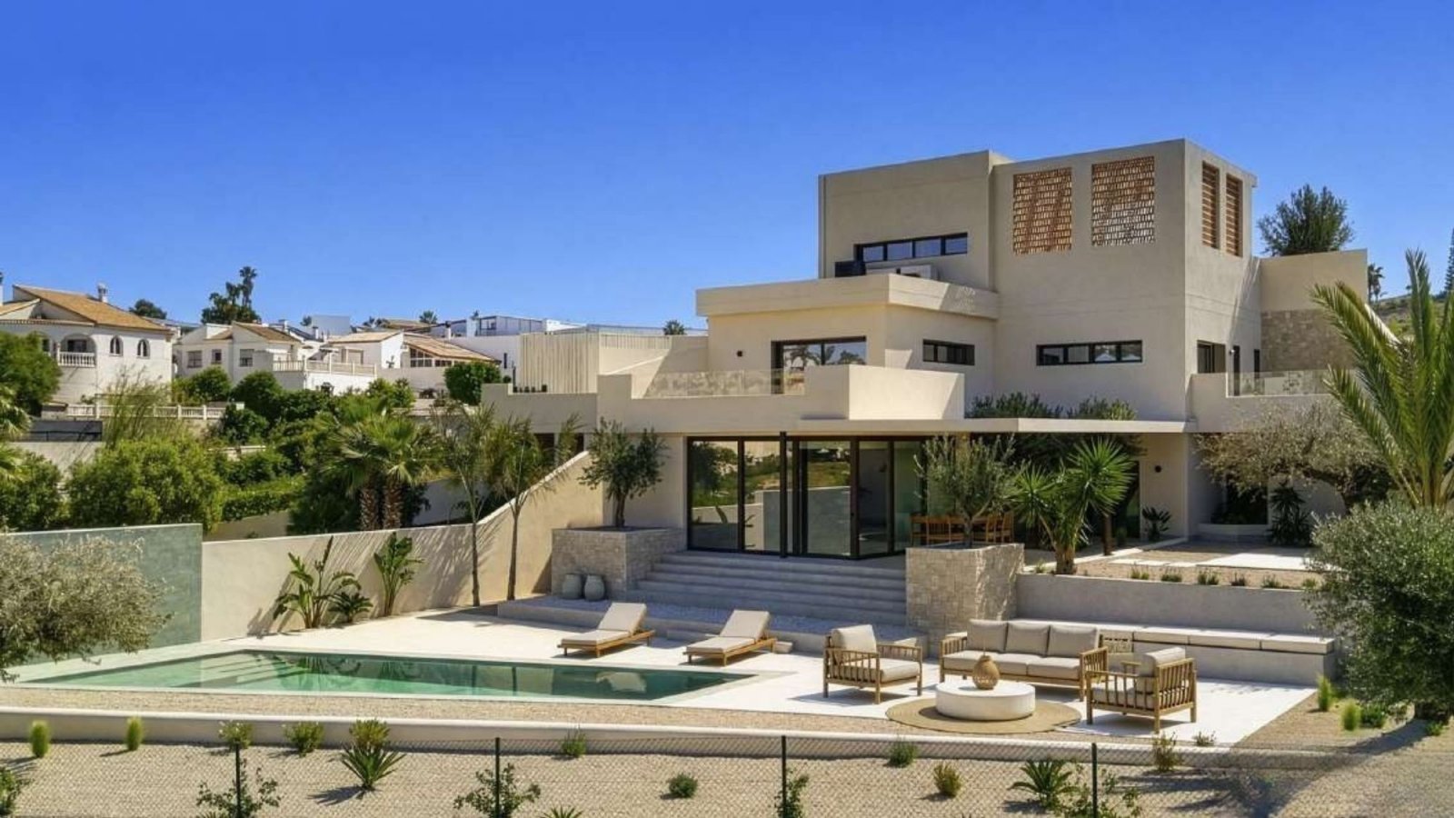 Nowoczesna willa nad morzem, La Marina, Alicante