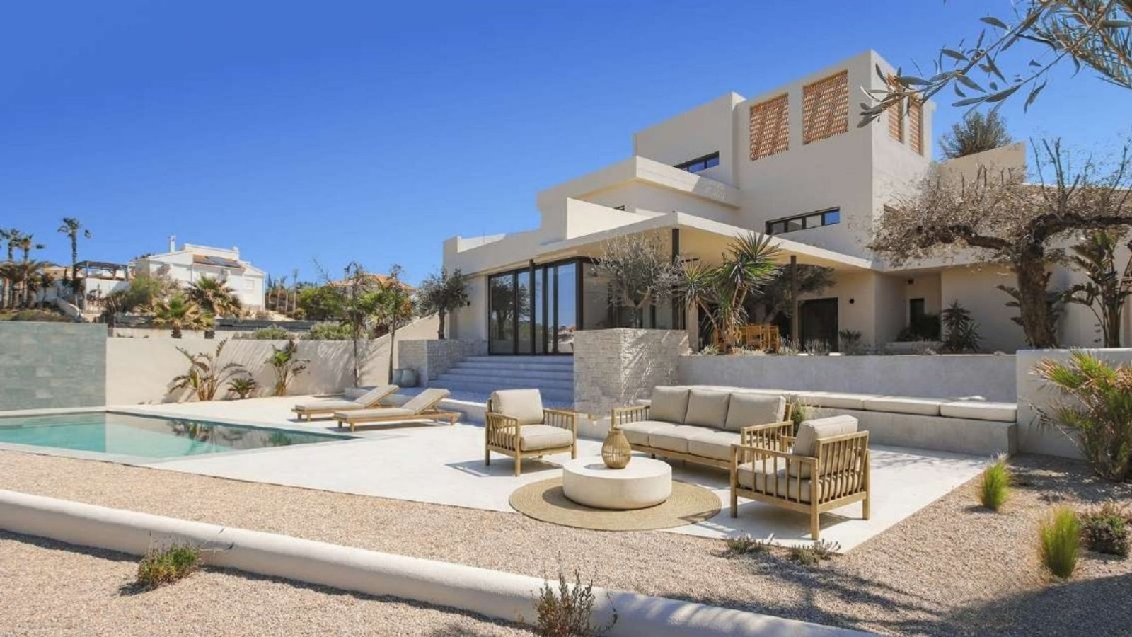 Nowoczesna willa nad morzem, La Marina, Alicante