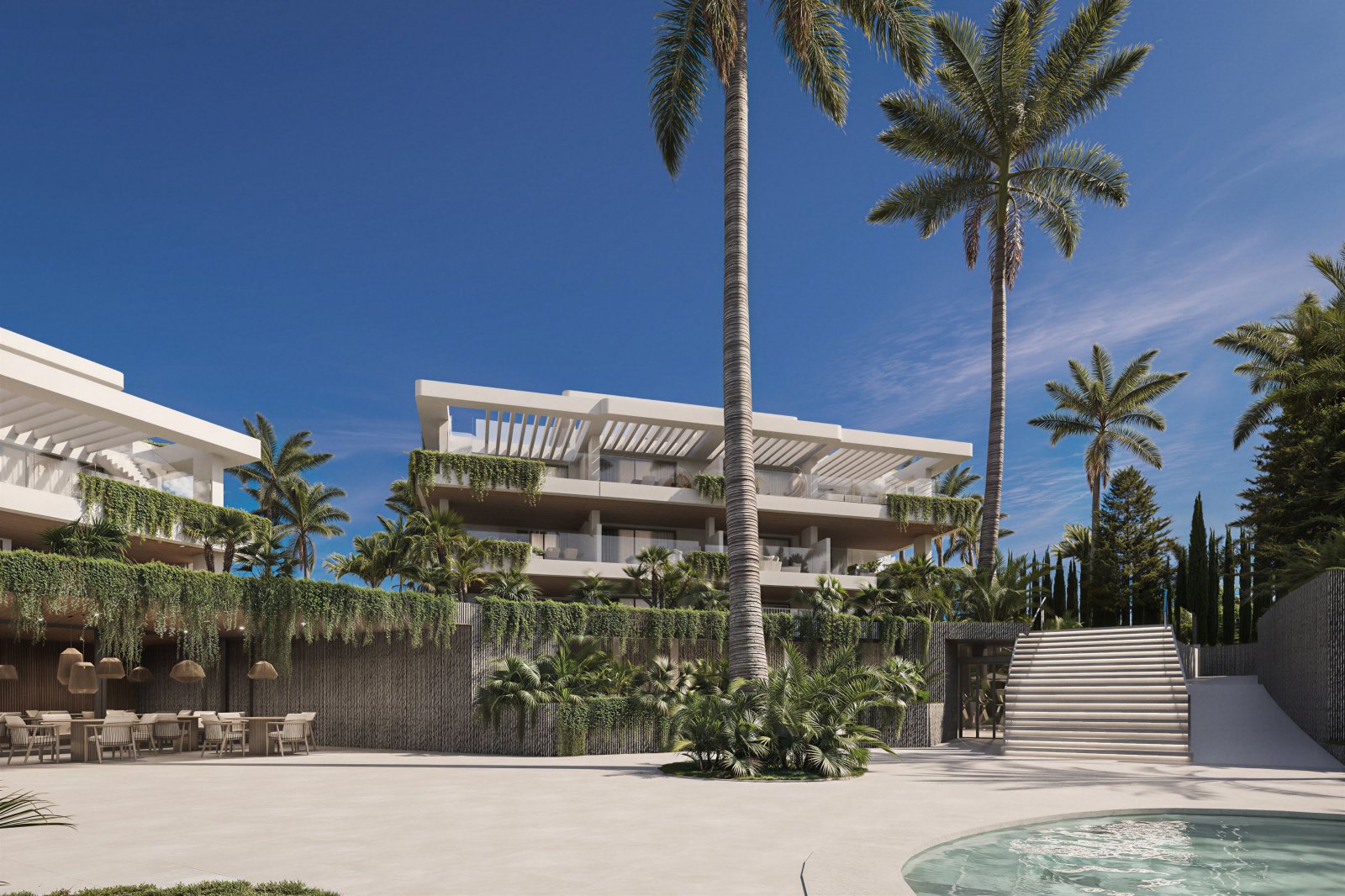 Luxusapartments am Meer, 400 m vom Strand entfernt, Estepona