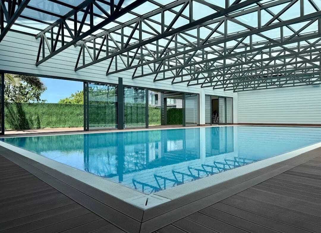 Przestronne studio z widokiem na morze na wysokim piętrze w Batumi, Gruzja – Tropical Garden Residence w spokojnym Chakvi