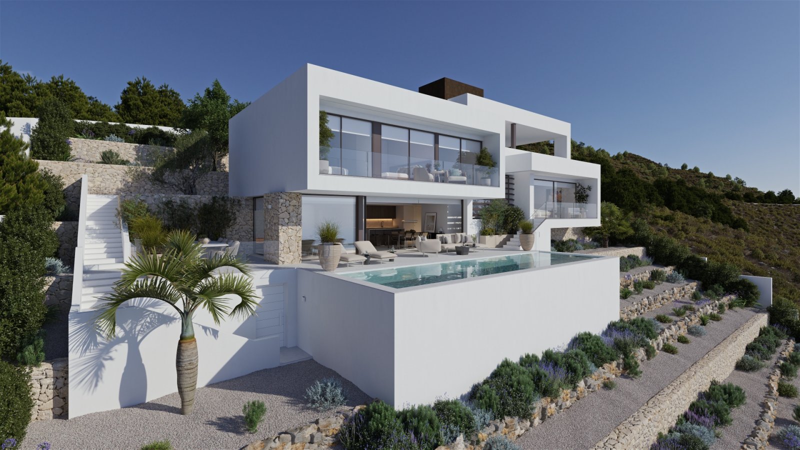 Ekskluzywne wille z widokiem na morze, Altea