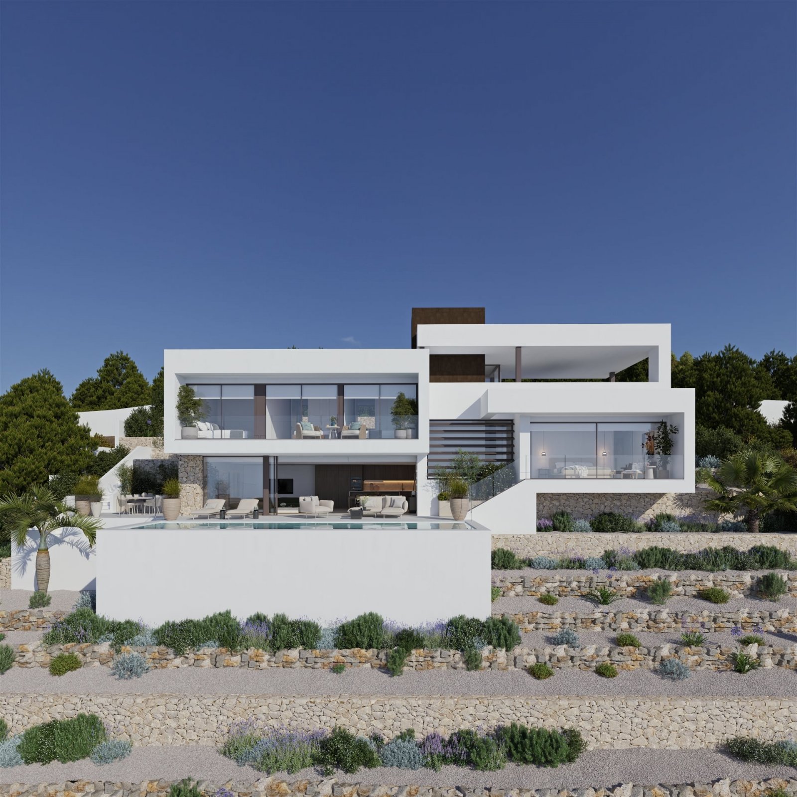 Ekskluzywne wille z widokiem na morze, Altea