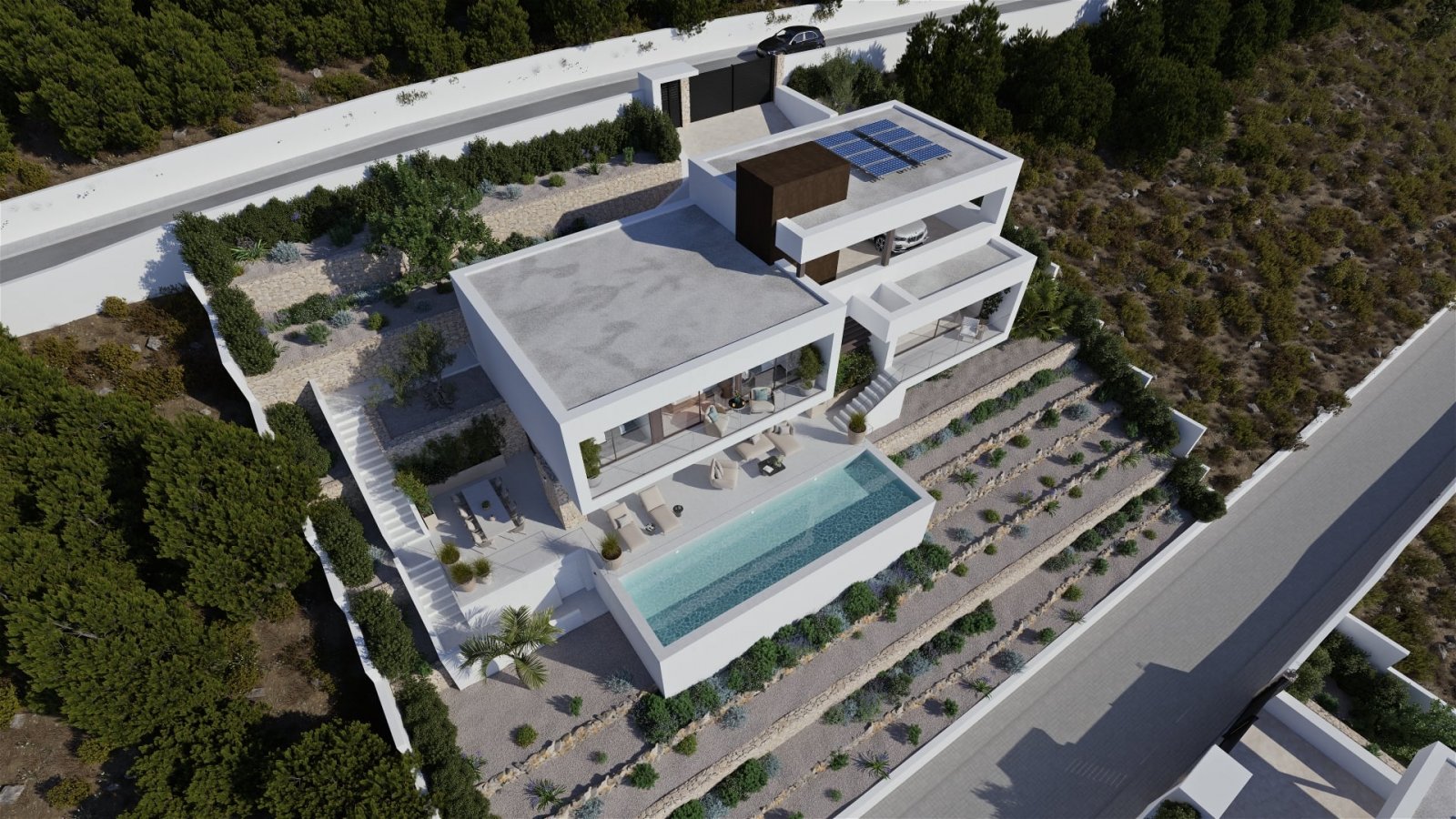 Ekskluzywne wille z widokiem na morze, Altea