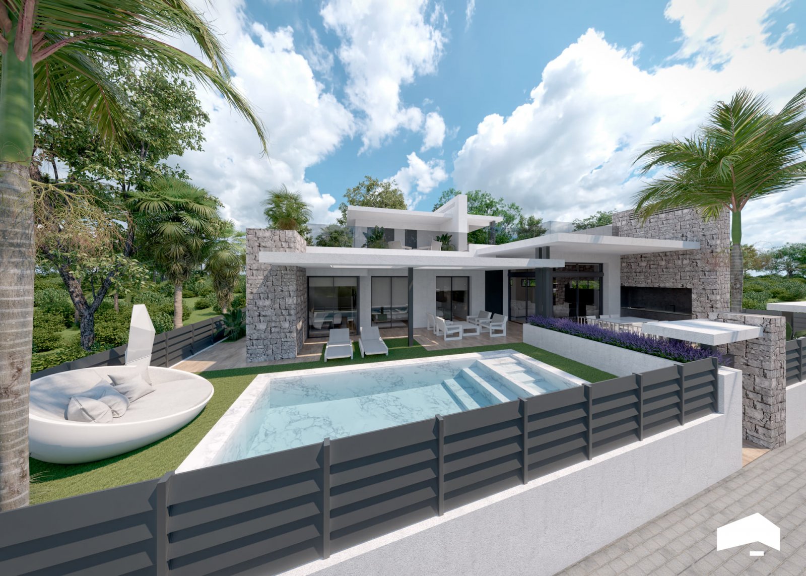 Przestronny dom z basenem na działce o powierzchni 580 m² w pobliżu Santa Rosalía, Murcia, Hiszpania