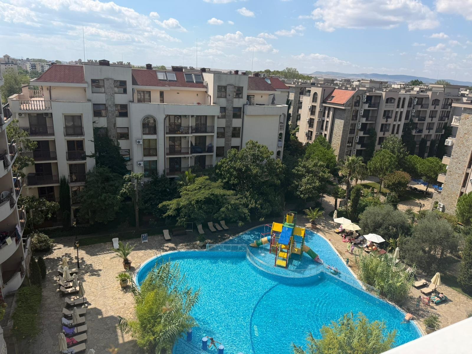 2-pokojowe mieszkanie w popularnym kompleksie Cascadas 2, Słoneczny Brzeg, Bułgaria