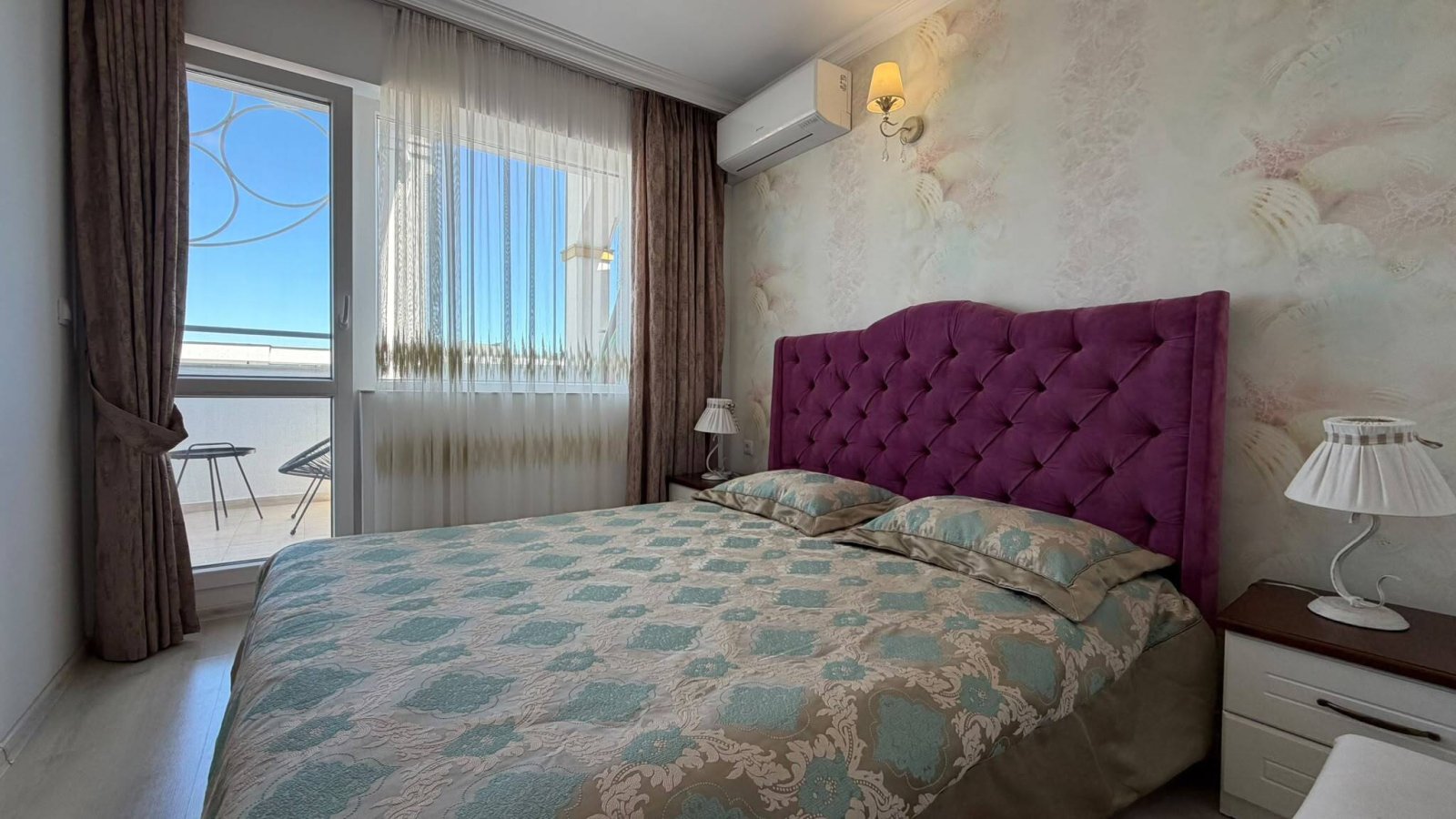 Dwupokojowe mieszkanie z widokiem na basen w ekskluzywnym kompleksie „Sweet Homes 6“ w Słonecznym Brzegu, Bułgaria