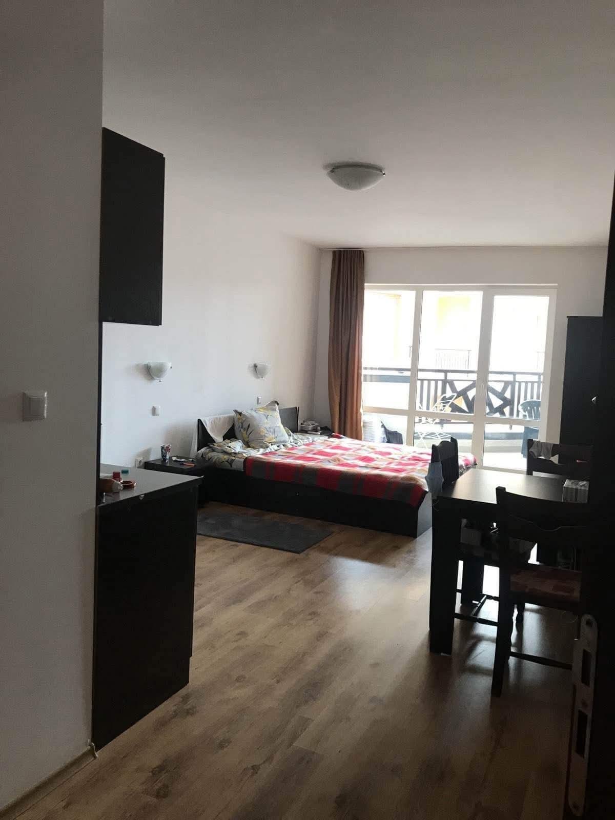 Studio z widokiem na morze w kompleksie Royal Palm, Sveti Vlas, Bułgaria