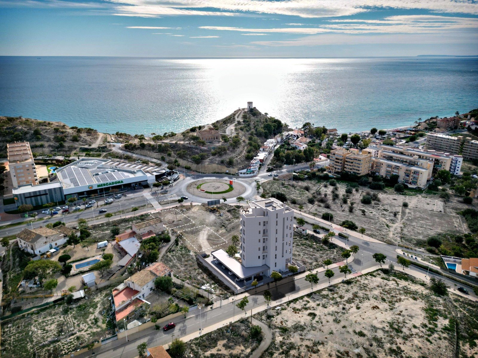 Ekskluzywny apartament nad morzem, ogród, La Vila Joiosa