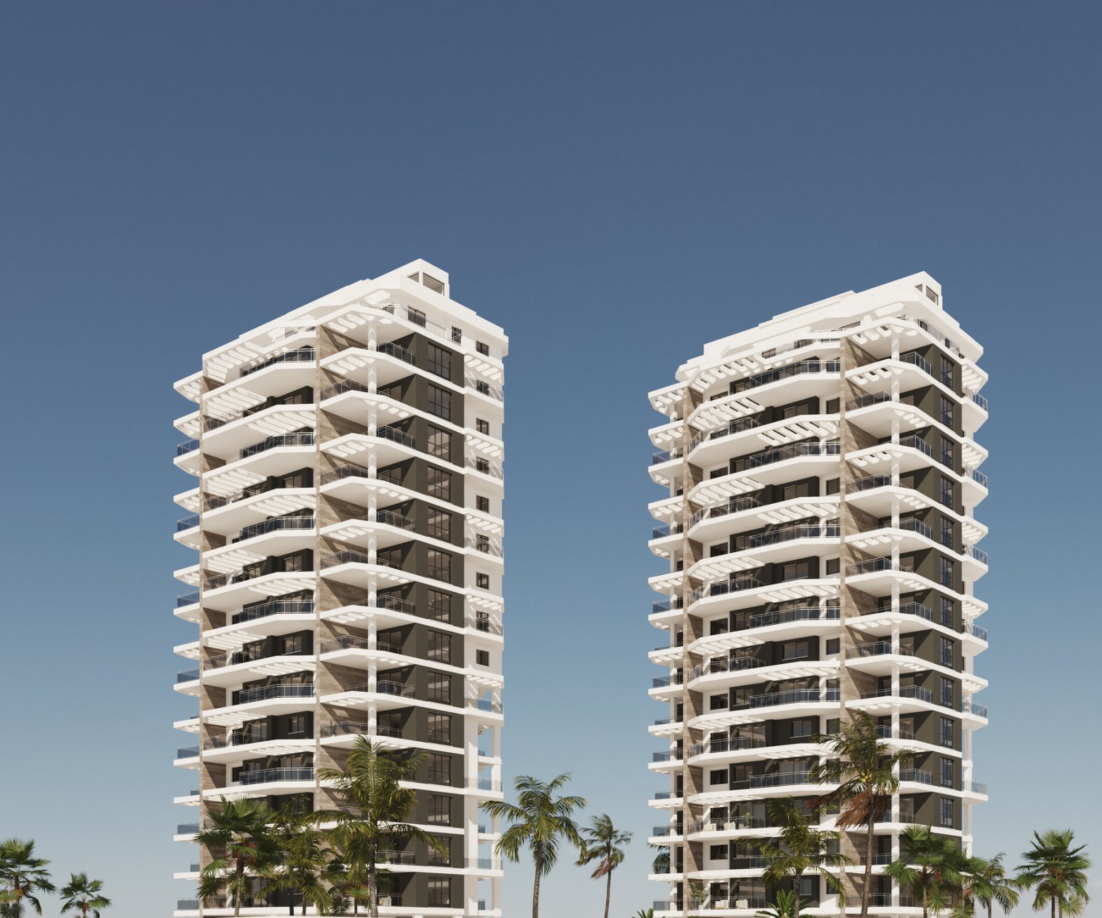 Helle Wohnung mit zwei Terrassen, 200 m vom Meer entfernt, Calpe, Spanien