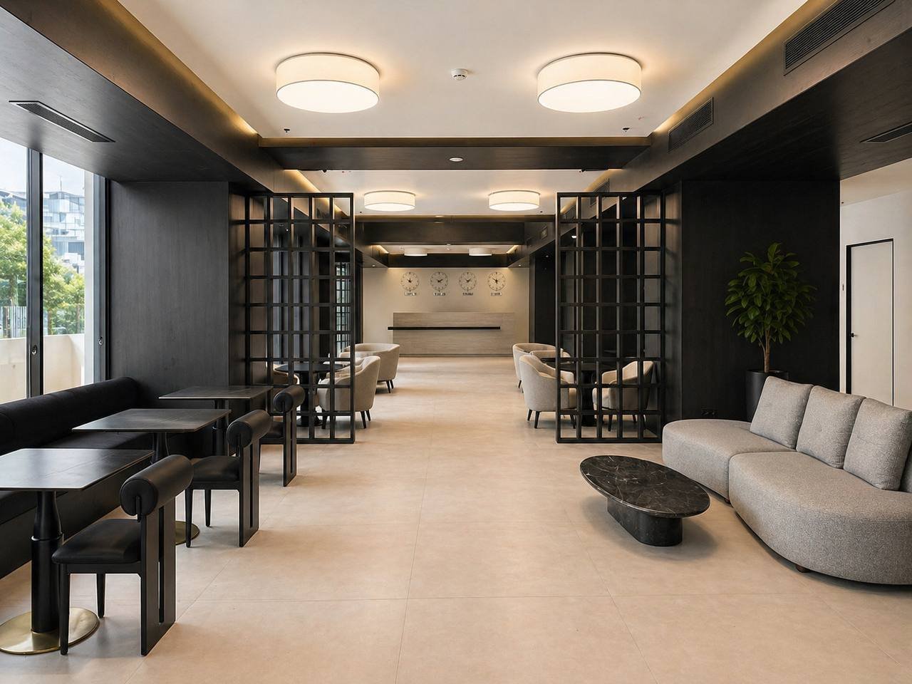 Biznesowy hotel-apartament jako inwestycja z basenem na dachu – New Boulevard, Batumi – 4 minuty od plaży