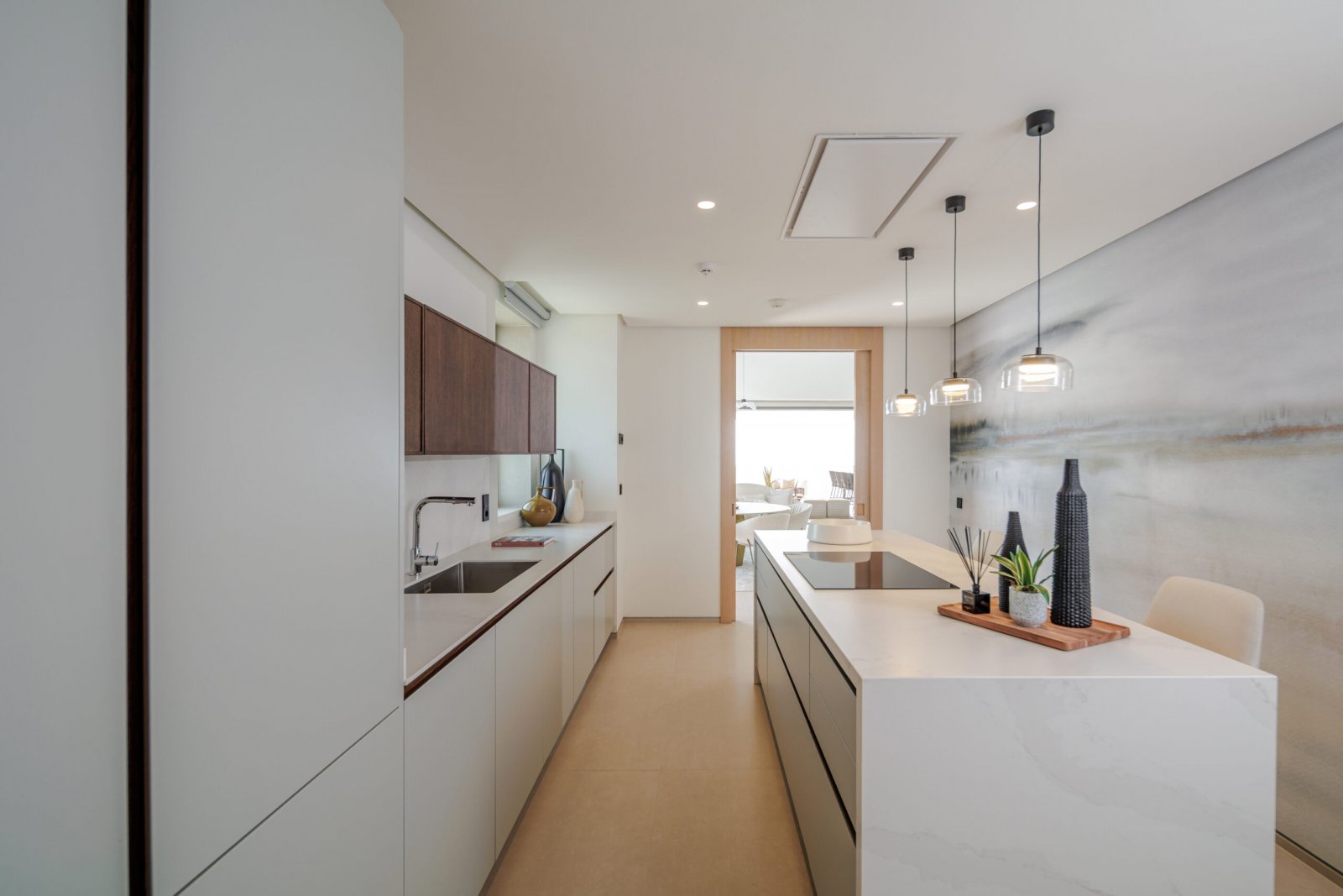 Luksusowy apartament z prywatnym basenem i widokiem na morze, Malaga, Hiszpania