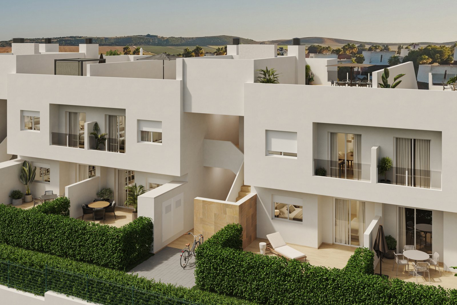 Nowoczesny apartament przy basenie, cicha Algorfa