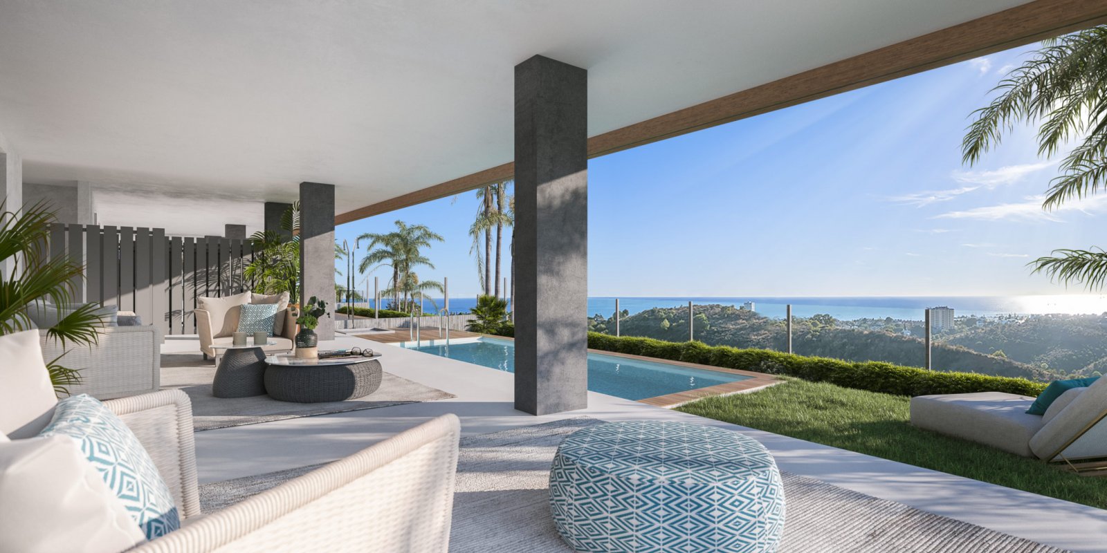 Luxusapartment am Meer, Costa del Sol, Malaga