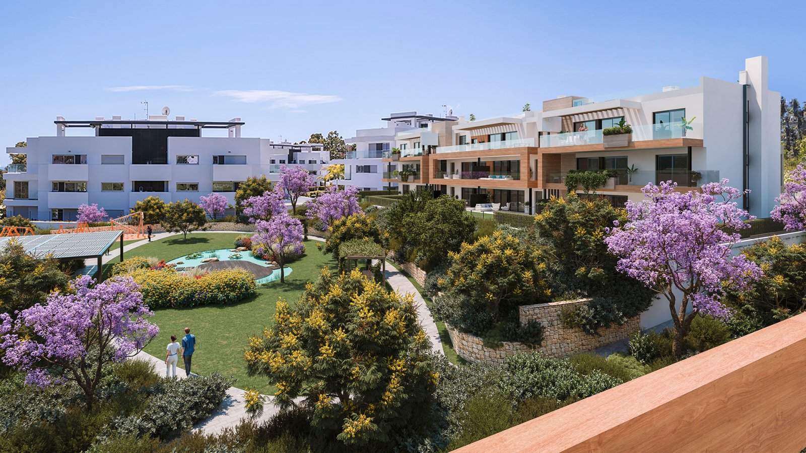 Ostatnie mieszkanie na parterze z ogrodem, Atalaya, Estepona, Hiszpania