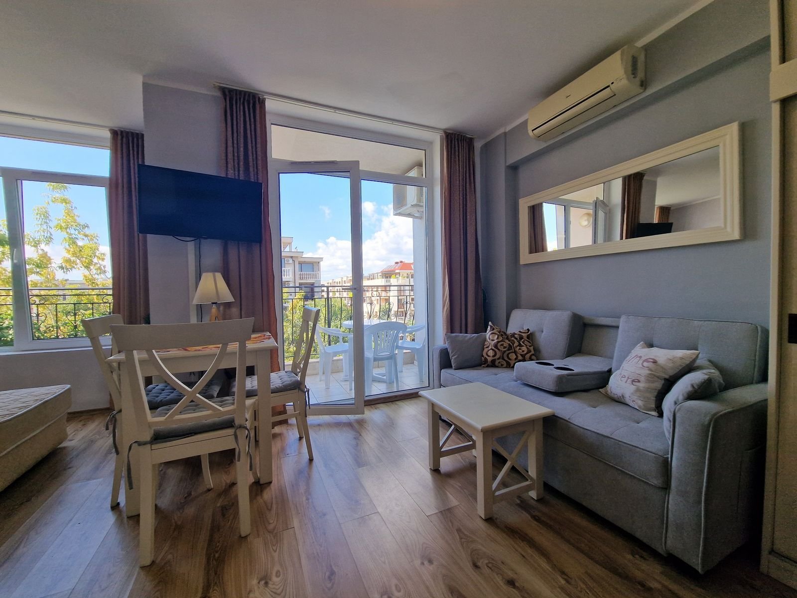 Studio-Apartment w kompleksie Dawn Park, Sonnenstrand, Bułgaria