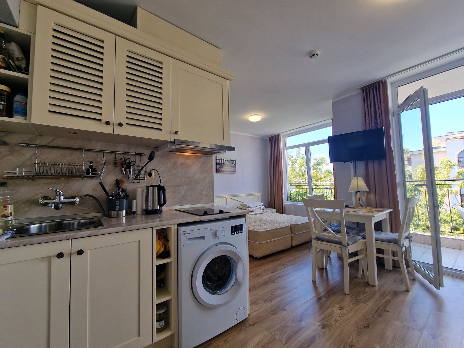 Studio-Apartment w kompleksie Dawn Park, Sonnenstrand, Bułgaria