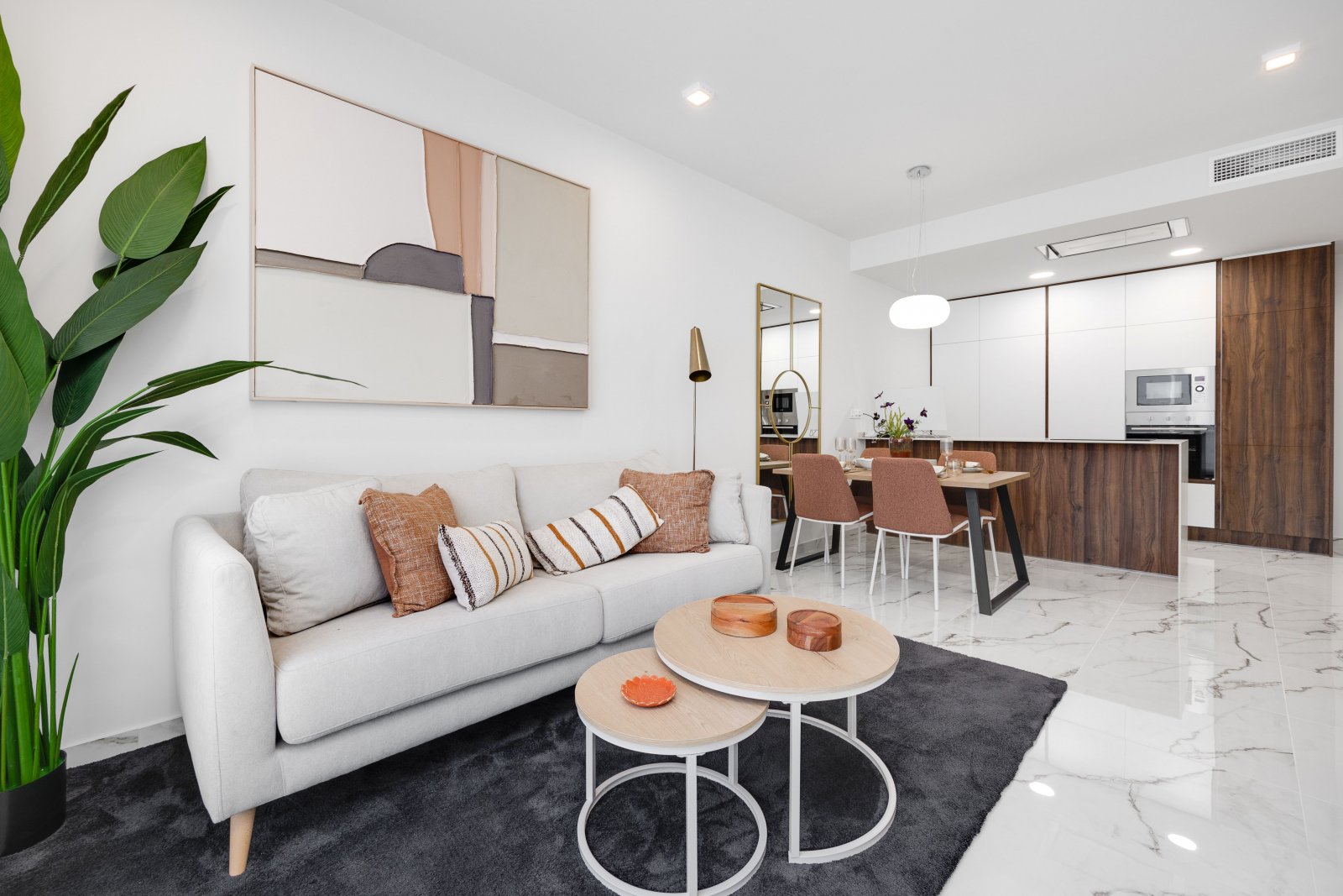 Nowoczesne apartamenty z ogrodem i basenem, San Miguel de Salinas