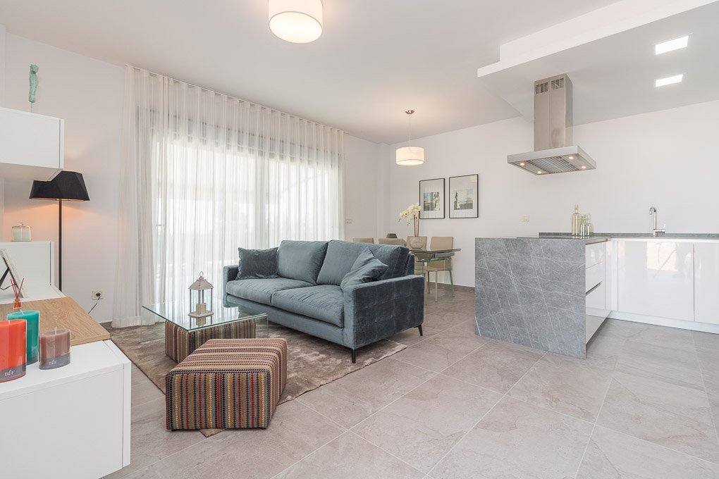 Nowoczesne bungalowy nad morzem, basen, Torrevieja