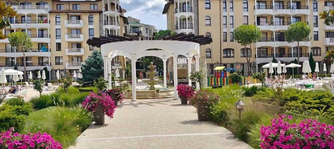 Studio w Kompleksie Royal Sun nad plażą Sonnenstrand, Bułgaria