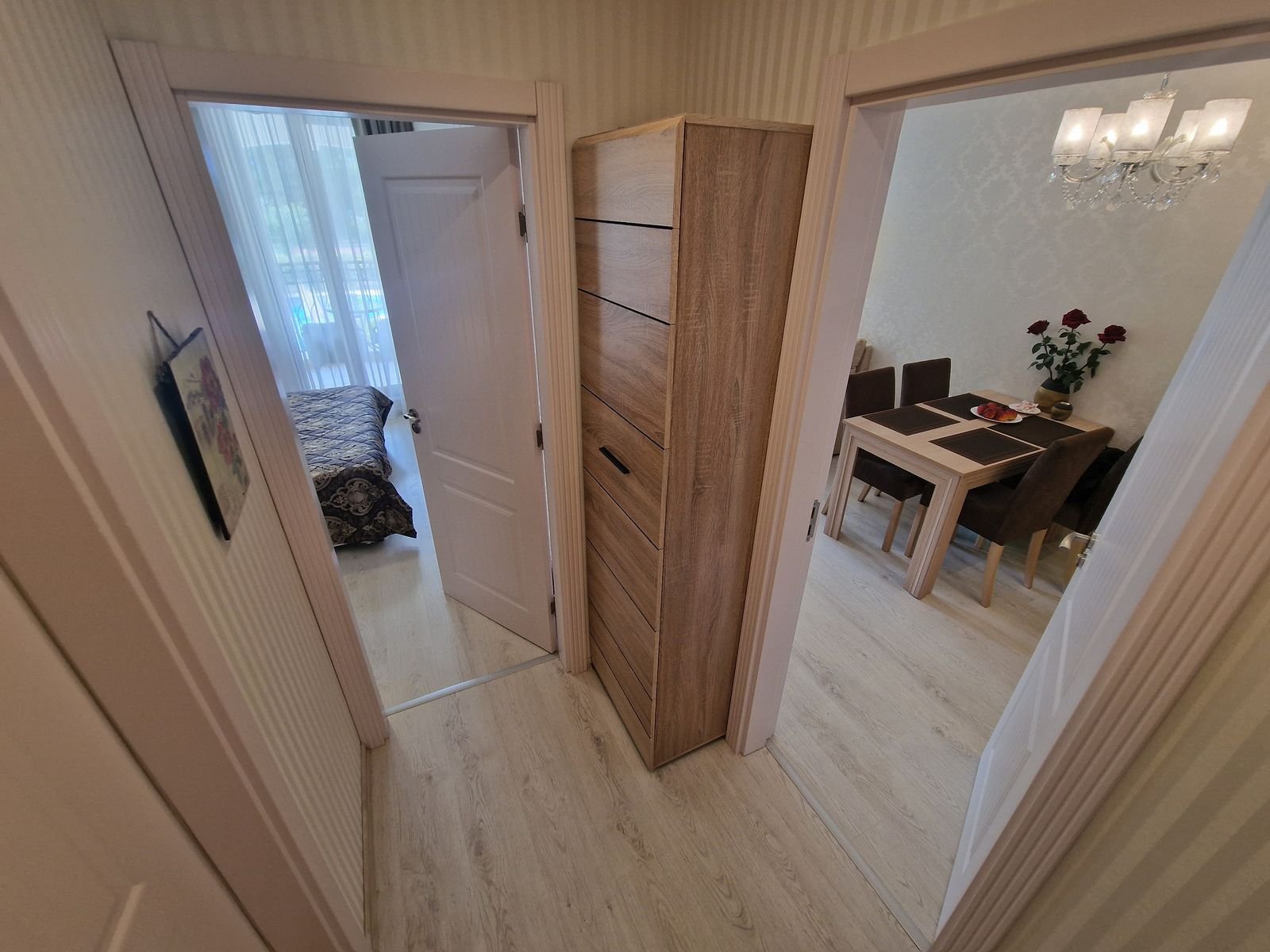 Dwupokojowe mieszkanie w prestiżowym kompleksie mieszkaniowym Harmony Suites 15 na plaży słonecznej, Bułgaria
