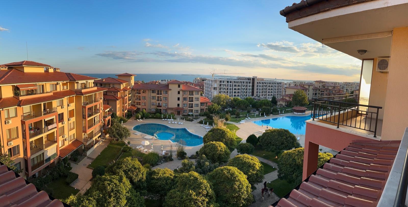 2 Zimmer Wohnung mit Meerblick im Magic Dreams Komplex Sveti Vlas Bulgarien
