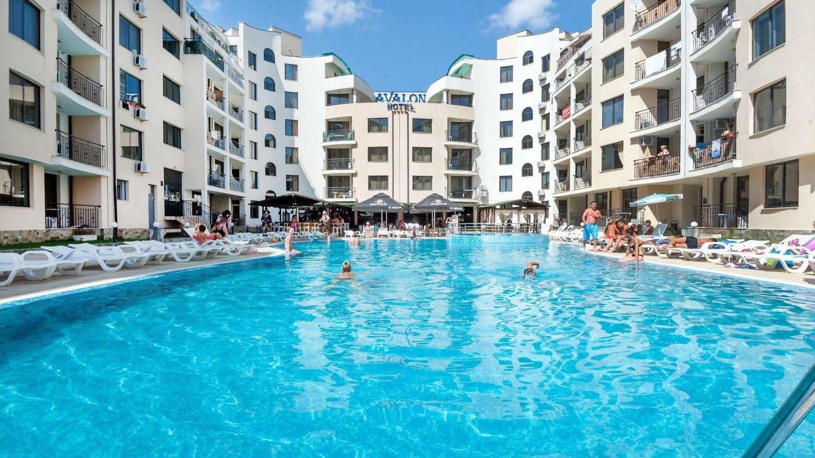 Apartament z 2 sypialniami w kompleksie Avalon, Słoneczny Brzeg, Bułgaria