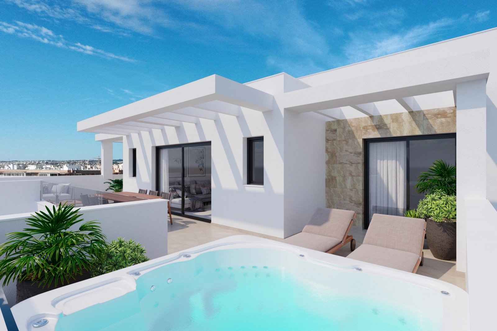 Komfortowe apartamenty z widokiem na morze, Torrevieja